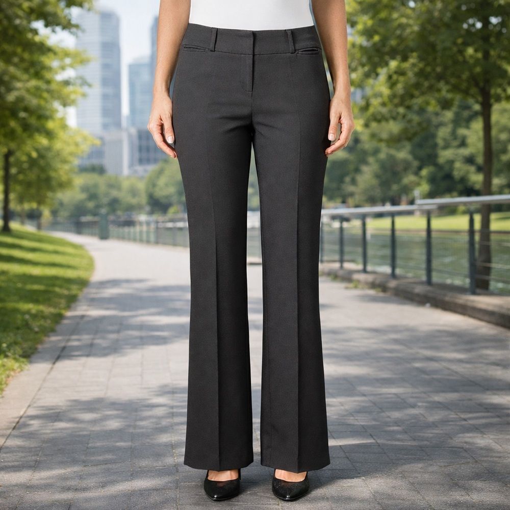 Anne Klein Black Flare Pants Sz M/ 10
